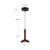 Arden 9-in Brushed Gold/Opal Glass LED Pendant (PD616109)