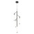 Motif 38-in Black LED Pendant