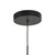 Motif 46-in Black LED Pendant