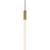 Motif 21-in Brushed Gold LED Pendant