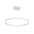 Cerchio 36-in White LED Pendant