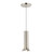 Husk 9-in Polished Nickel LED Pendant