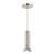 Husk 9-in Polished Nickel LED Pendant