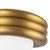 Harvey 12-in Brushed Gold Socket Semi-Flush Mount