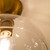 Jude 12-in Brushed Gold/Clear Glass 1 Light Semi Flush Mount