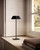 Pela 6-in Black LED Table Lamp