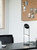 Novel 18-in Black LED Table Lamp
