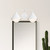 Remy 21-in White/Opal Glass 2 Lights Vanity