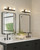 Birch 19-in Black/Clear LED Vanity