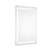 Seneca 24-in Sandblasted Merc Edge LED Vanity Mirror