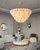 Akari Alabaster Chandelier Light Akari Alabaster Chandelier Light