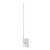 Pandora 25-in White LED Wall Sconce
