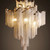 Silver Chain Loft Chandelier