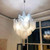 Silver Chain Loft Chandelier