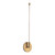 Motif 22-in Brushed Gold LED Wall Sconce