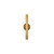 Mason 16-in Vintage Brass LED Wall Sconce