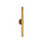Mason 24-in Vintage Brass LED Wall Sconce