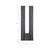 Kismet 14-in Polished Nickel/Alabaster LED Wall/Vanity