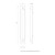 Caesar 25-in Polished Nickel/Alabaster LED Wall/Vanity