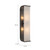 Abbott 19-in Vintage Brass/Alabaster 2 Lights Wall/Vanity