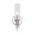 Torres 3-in Polished Nickel/Ribbed Glass 1 Light Wall/Vanity