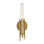 Torres 9-in Vintage Brass 1 Light Wall/Vanity