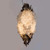 Clear & Smoky Quartz Crystal Pendant Light