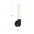 Rue 5-in Warm Bronze 1 Light Wall/Vanity