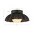 Soleil 10-in Matte Black/Opal Glass LED Wall/Vanity Light