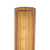 Colby 23-in Matte Black/Tan Jute Socket Wall/Vanity Light