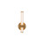 Elsie 12-in Brushed Gold LED Wall/Vanity Light
