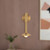 Arden 14-in Brushed Gold/Opal Glass LED Wall/Vanity Light (WV616114)