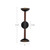Arden 23-in Brushed Gold/Opal Glass LED Wall/Vanity Light (WV616223)