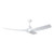 Baylor 60-in White dimmable LED Ceiling Fan