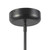 Sutton 36-in Urban Bronze dimmable LED Chandelier with Clear Glass