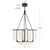 Anders 30-in Urban Bronze dimmable LED Chandelier