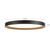 Nix 15-in White dimmable LED Flush Mount with Gold Accents