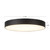 Musa 11-in Brushed Nickel dimmable LED Flush Mount