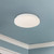 Tio 11-in Acrylic White dimmable LED Flush Mount