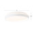 Beanie 15-in White dimmable LED Flush Mount