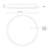 Brook 11-in Brushed Gold dimmable LED Flush Mount