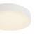 Rynn 5-in White dimmable LED Flush Mount
