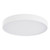 Rynn 7-in White dimmable LED Flush Mount