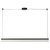 Nio 45-in Black dimmable LED Linear Pendant with Ribbed Opal Diffuser