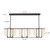 Anders 59-in Urban Bronze dimmable LED Linear Pendant