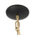 Grant 14-in Matte Black Pendant