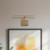 Vega Minor 17-in Vintqge Brass dimmable LED Wall/Picture Light