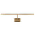Vega Minor 34-in Vintage Brass dimmable LED Wall/Picture Light