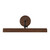Dottie 18-in Walnut Brown dimmable LED Wall/Picture Light