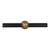 Cole 23-in Brushed Gold and Matte Black Wall/Picture Light